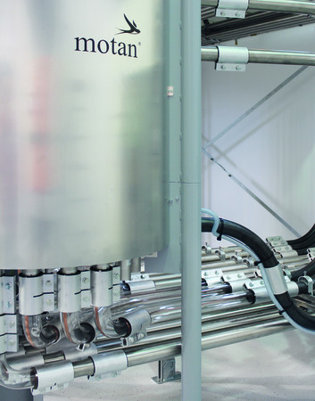 Displayed is a model solution in the motan-colortronic-technikum (Photo: Motan-Colortronic) - UK Plastics News