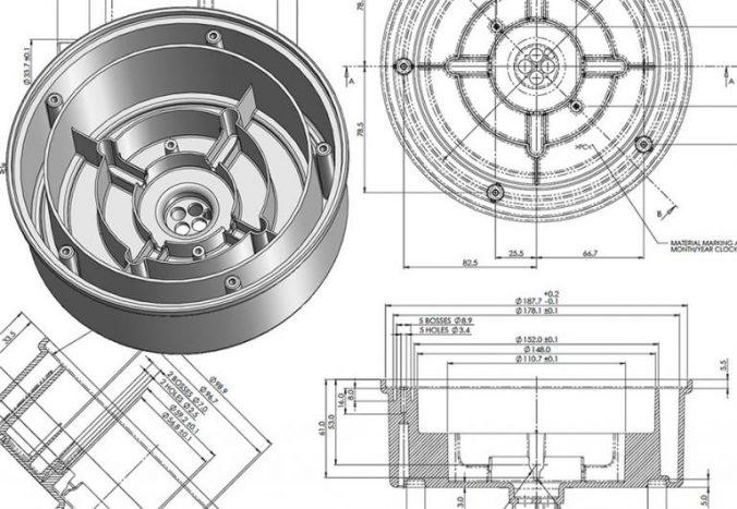 CAD drawing from Plunkett Associates