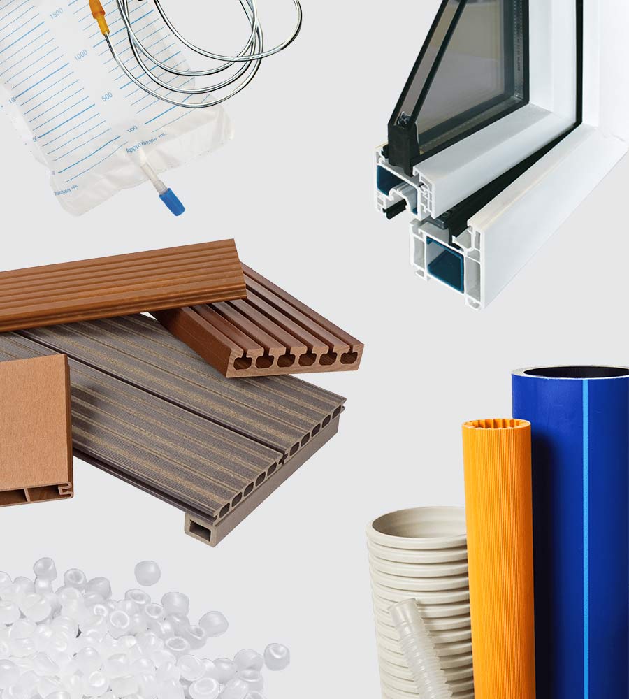 Products made with extrusion