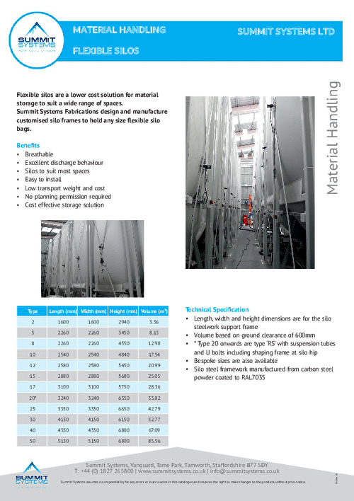 Company brochure cover