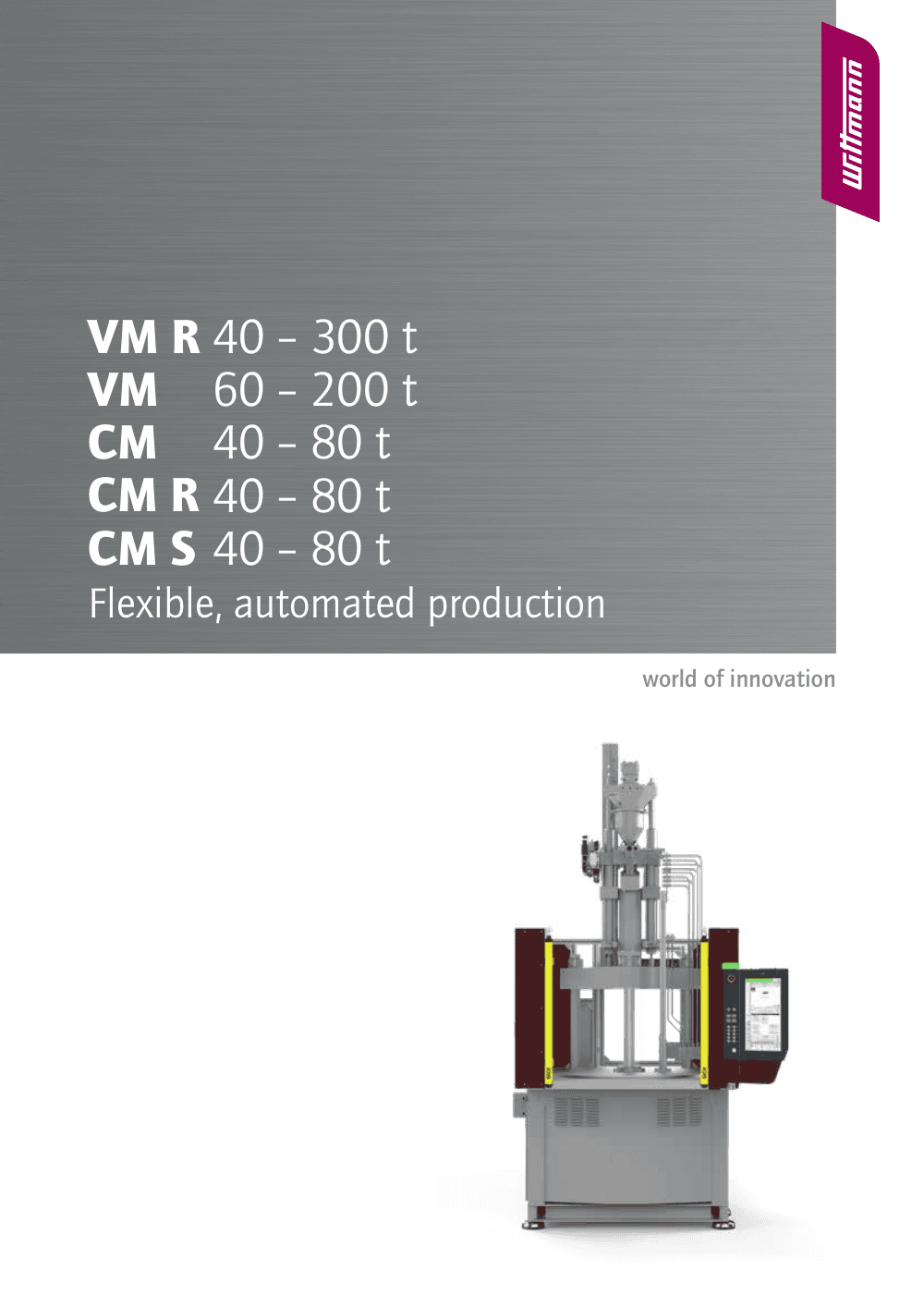 Company brochure cover