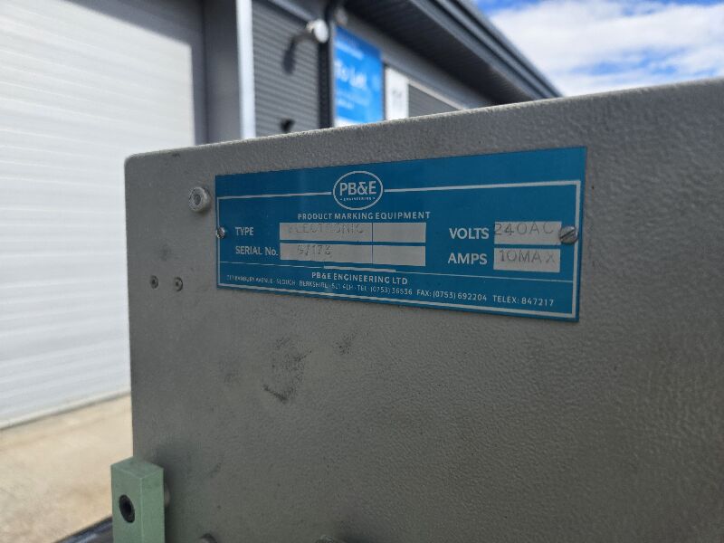 Used PBE Hotfoiler SG30 Toggle Action Machine 3 tonnes.