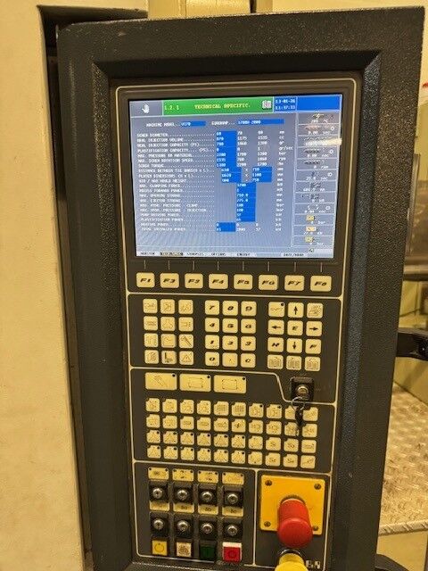 Used NEGRI BOSSI V 3700H-2000 injection moulding machine