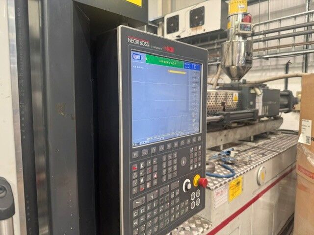 Used NEGRI BOSSI CANBIO 5500H-4250 injection moulding machine
