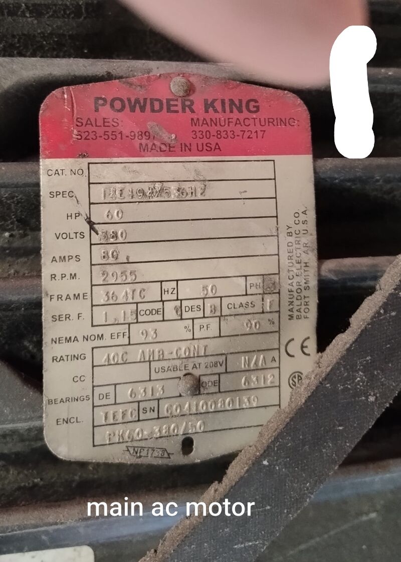 Used Powder mill