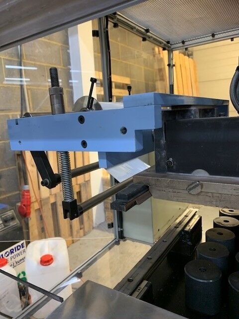 Used PBE S3080 8 Tonne Hot Stamping Printer