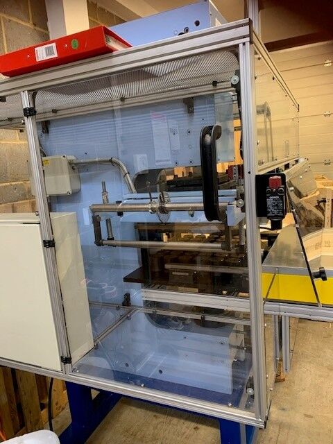 Used PBE S3080 8 Tonne Hot Stamping Printer