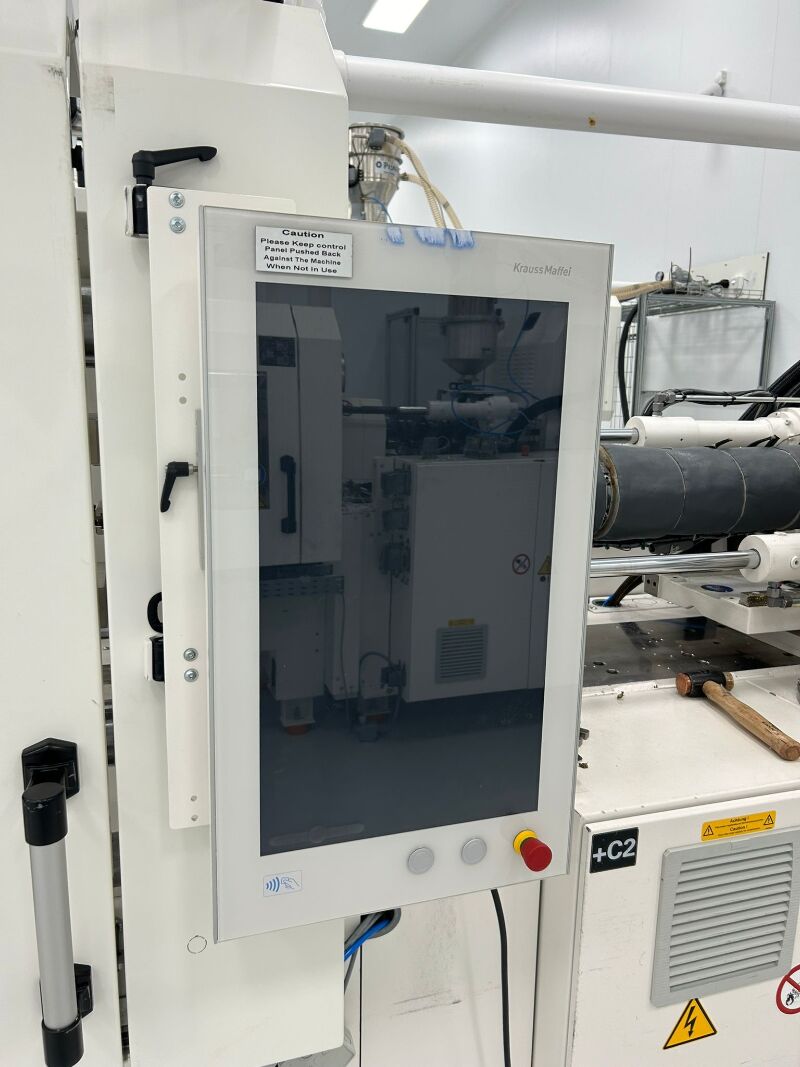 Used KRAUSS MAFFEI PX  160-750 injection moulding machine