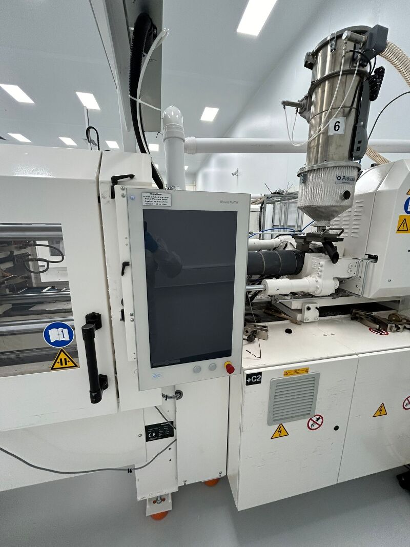 Used KRAUSS MAFFEI PX FULL ELECTRIC 80-380 injection moulding machine