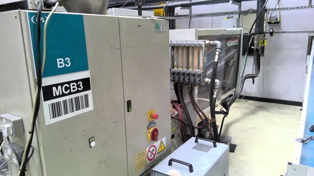 Used Negri Bossi V55-200 injection moulding machine