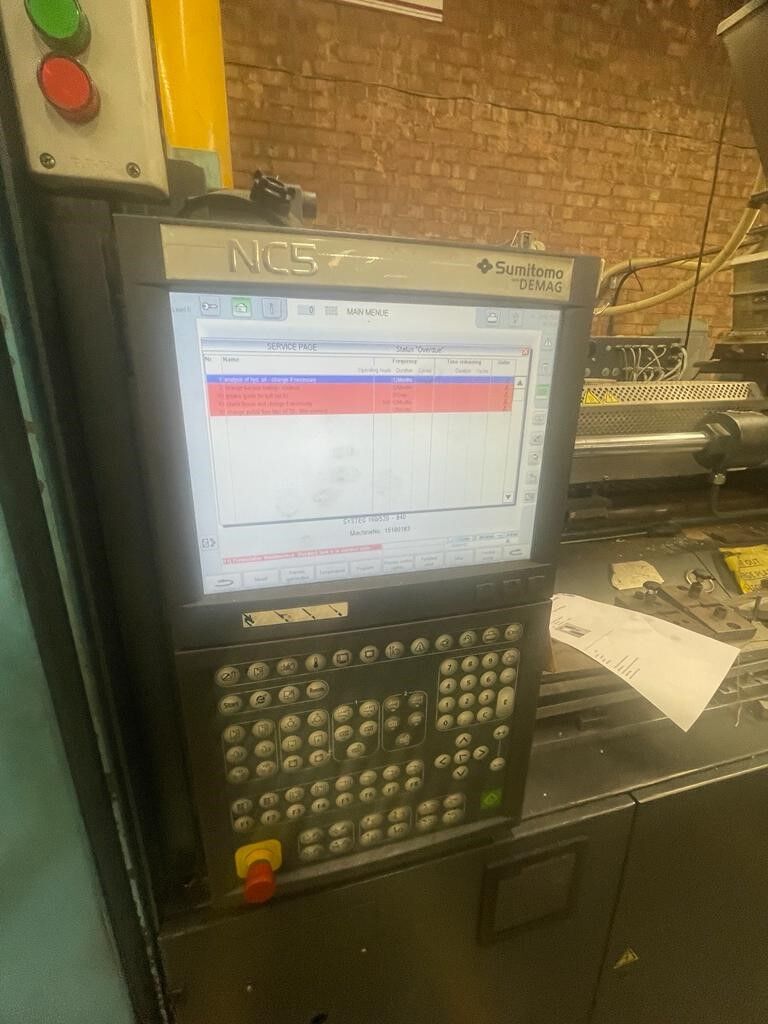 Used DEMAG SYSTEC 1600-840 injection moulding machine