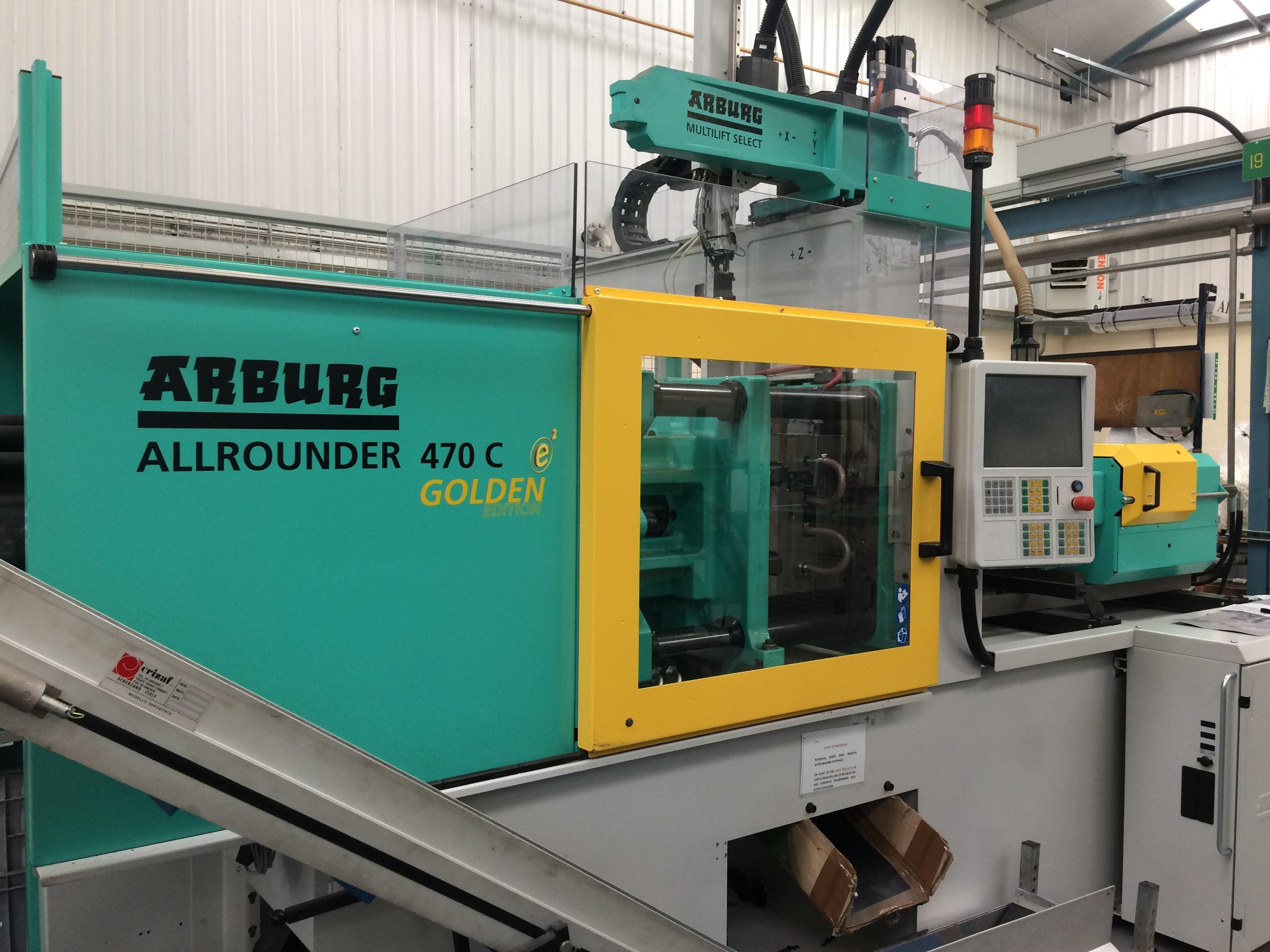 Spare injection moulding capacity - Arburg 150T
