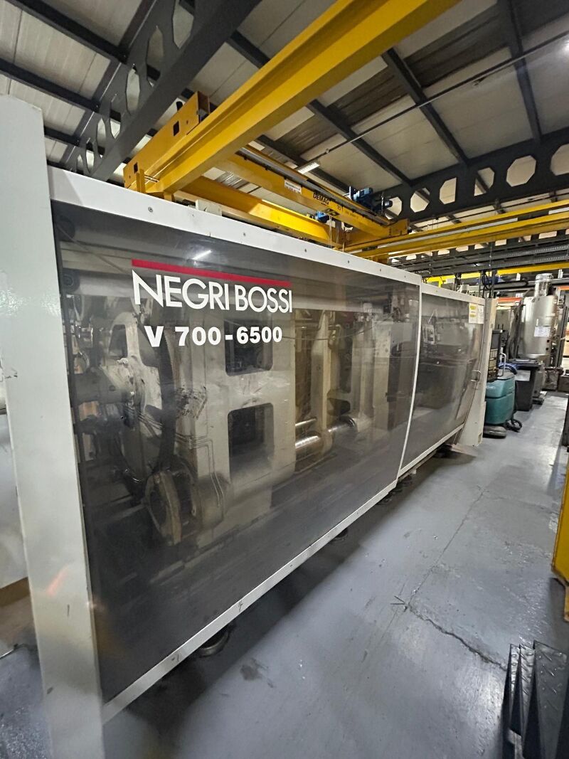 Used NEGRI BOSSI V 7000H-6500 injection moulding machine