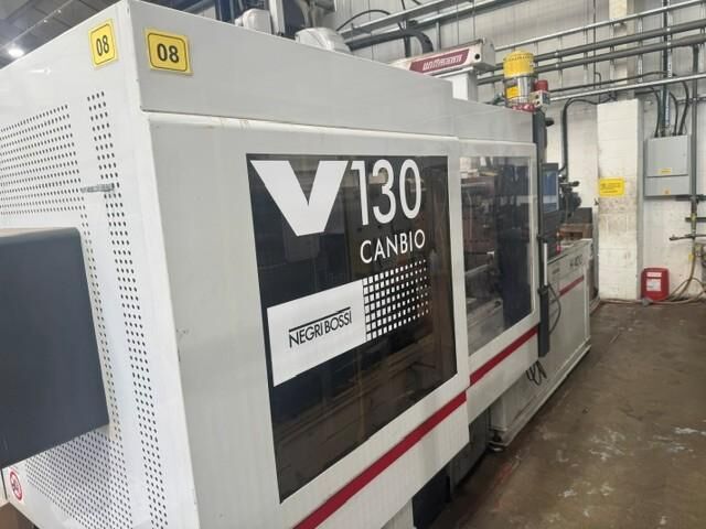 Used NEGRI BOSSI CANBIO 1300H-400 injection moulding machine