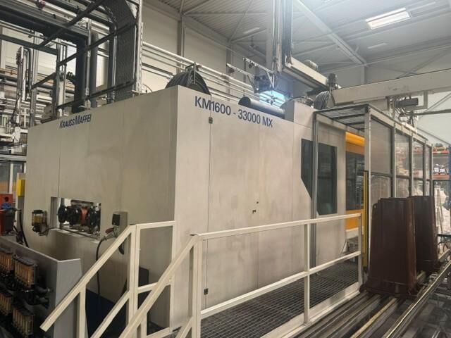 Used KRAUSS MAFFEI MX  1600-33000 injection moulding machine