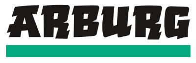 Arburg logo - injection moulding machinery suppliers