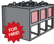 Industrial chiller for hire icon